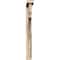 Ekena Millwork Merced Block Smooth Bracket w/ Offset Brace, Douglas Fir, 3 1/2"W x 26"D x 34"H BKT0402X26X34MRC05SDF - alternate 3